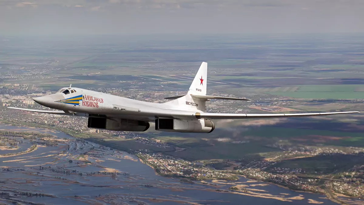 Tupolew zapowiada pasażerski naddźwiękowiec (na zdjęciu Tu-160)