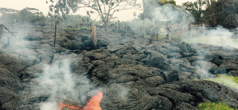 Hawaje: Lawa na Big Island zalewa wioskę