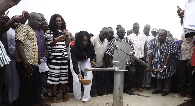 Yvonne Okoro brings help to underprivileged in Ghana