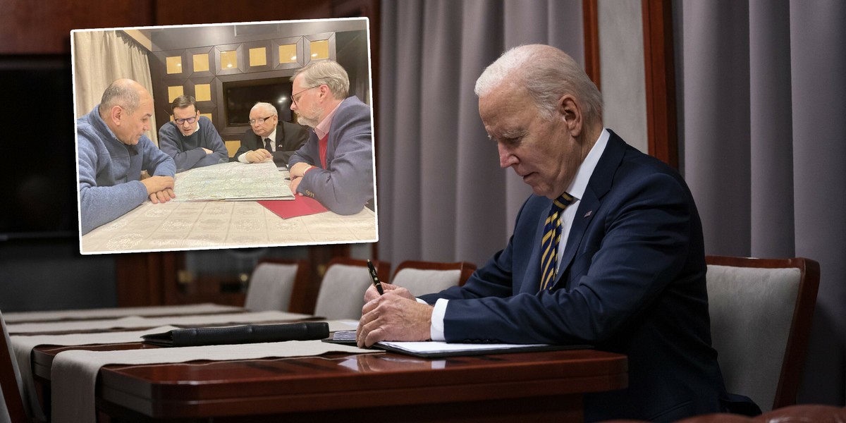 Joe Biden wybrał "Train Force One". Nie był pierwszy.