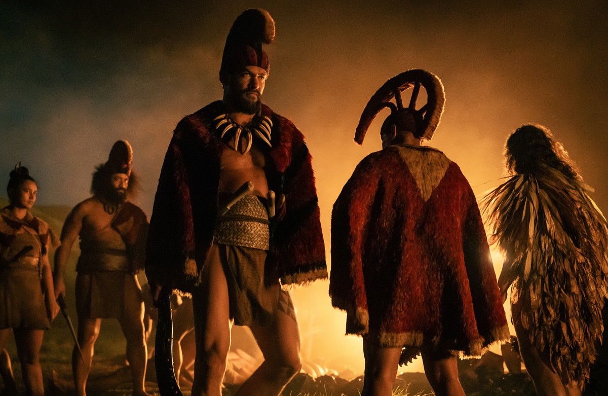 Jason Momoa w serialu "Wódz wojownik"