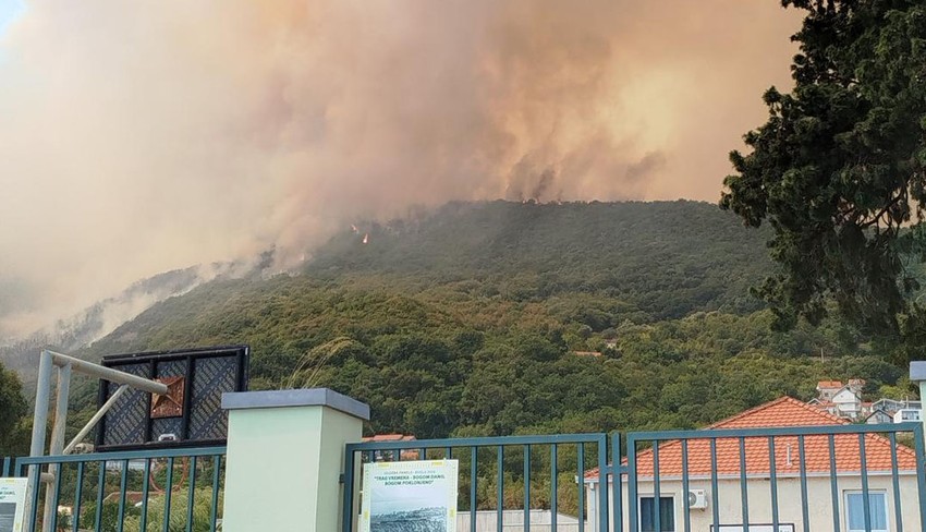 Požar u Crnoj Gori