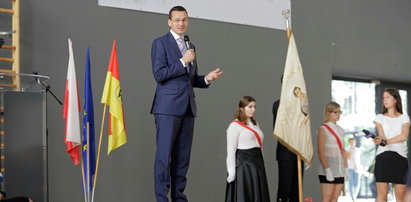 Morawiecki wrócił do szkoły