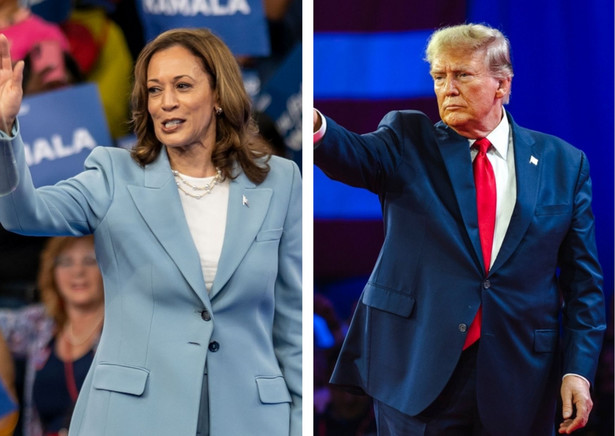 Kamala Harris i Donald Trump. Jest nowy sondaż przed wyborami w USA