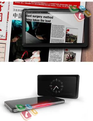 Vodafone 360 Krystal - wizualizacja z serwisu Mobile-Preview.