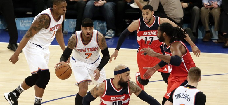 Liga NBA: Wizards wygrali z Knicks, Gortat z double-double
