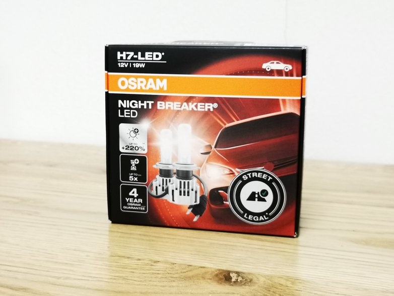 Osram LED H7 "street legal"