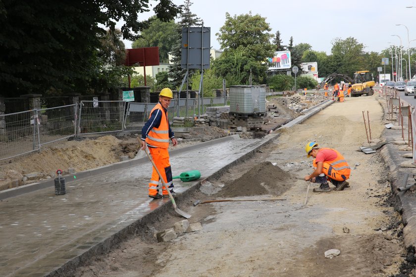 Remont ul. Zwycięskiej we Wrocławiu