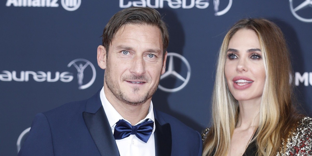 Francesco Totti i Ilary Blasi byli małżeństwem przez 17 lat.