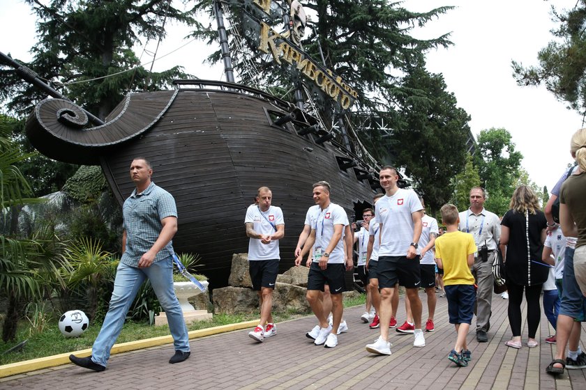 Mundial 2018 w Rosji: Reprezentacja ma wolne. Poszli do delfinarium