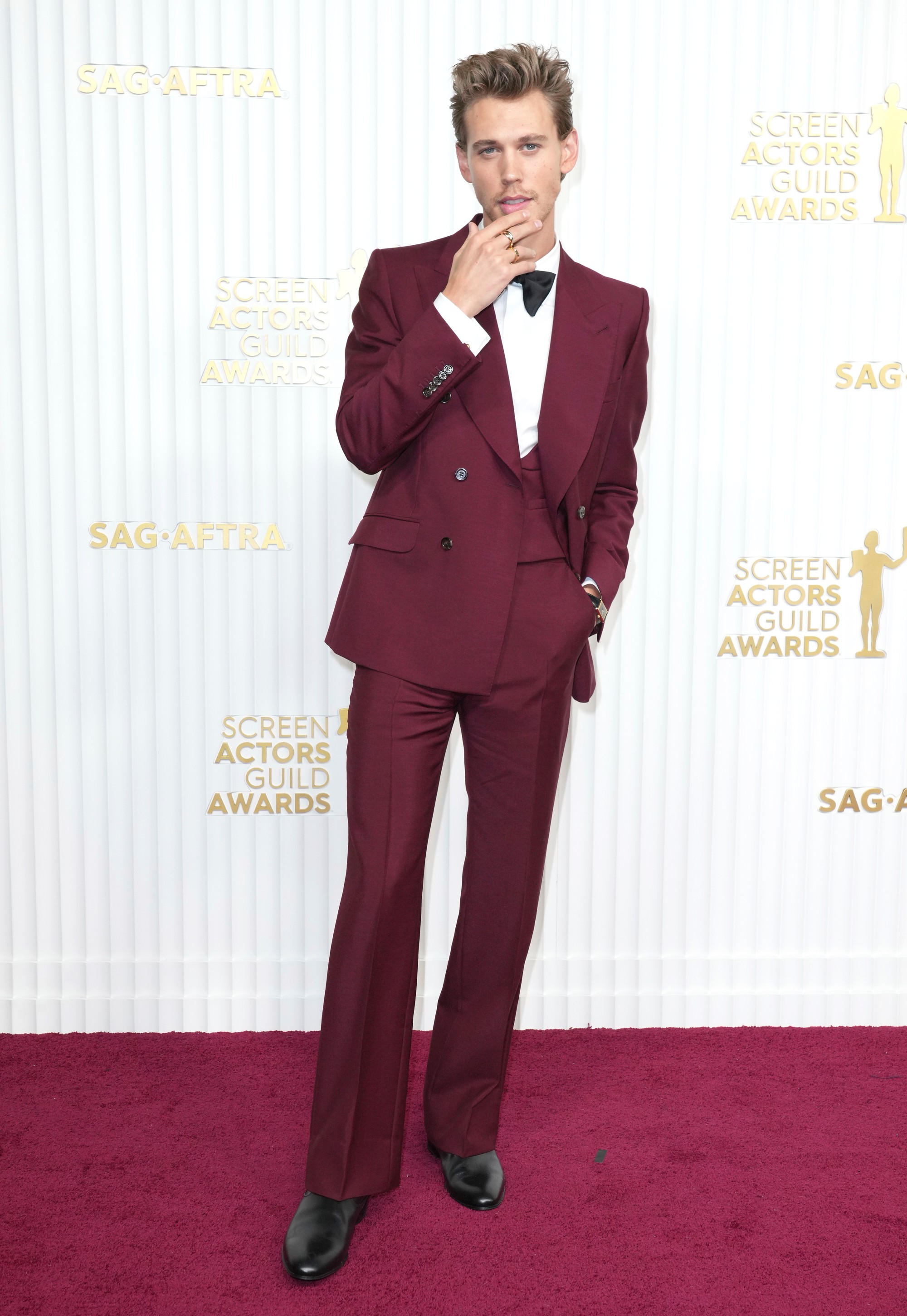 Austin Butler na SAG Awards.