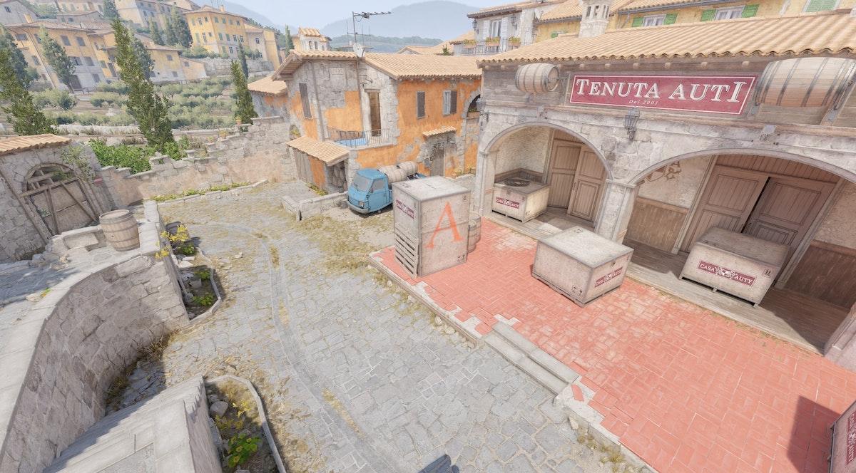 Mapa Inferno v Counter-Strike 2.