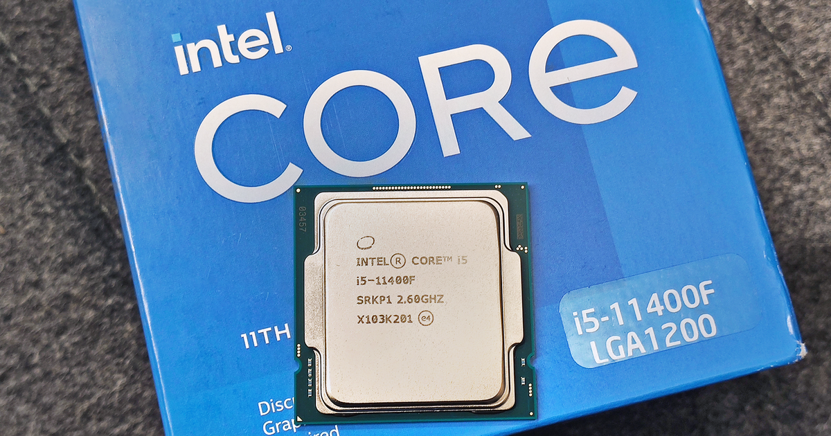 Intel core i5 11400f обзор