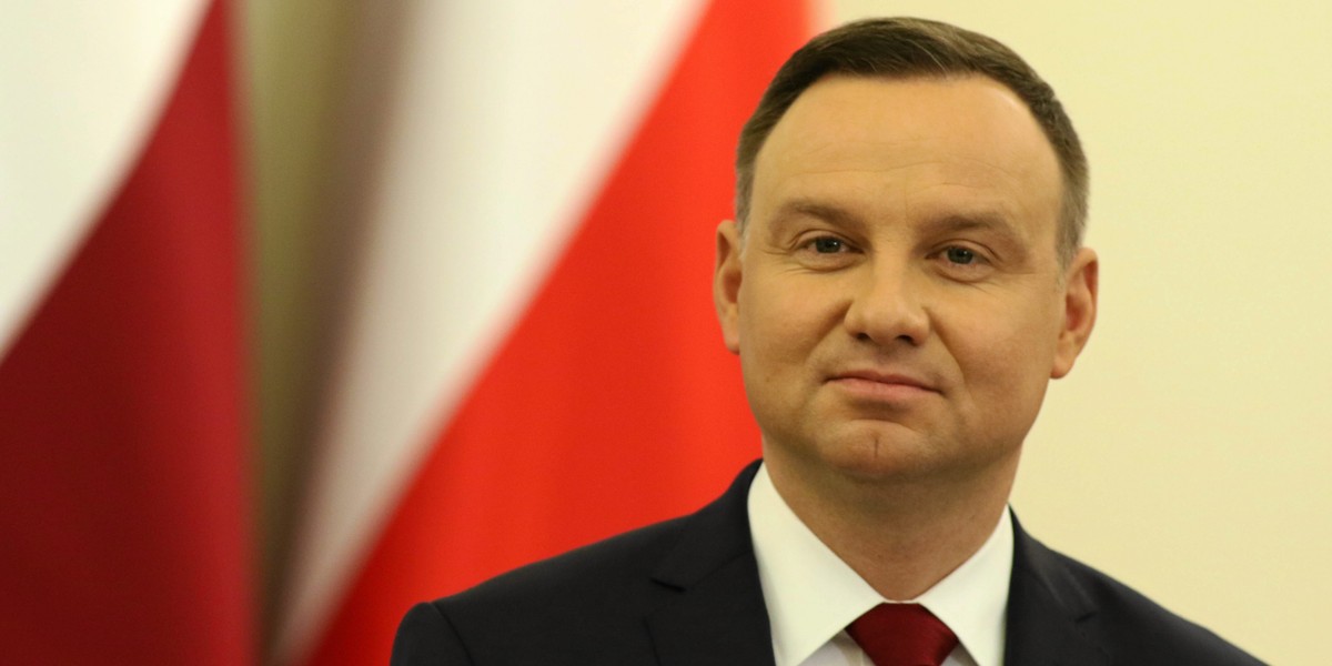 Andrzej Duda, prezydent.