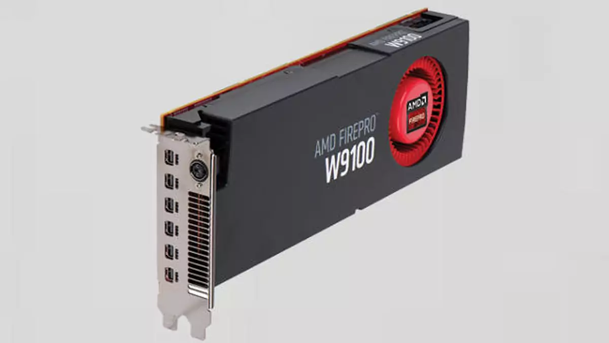 AMD FirePro W9100 - karta graficzna dla stacji roboczych z 32 GB pamięci