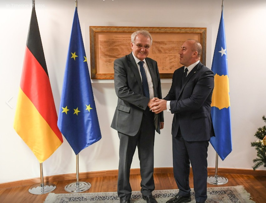 Rajner Viland i Ramuš Haradinaj