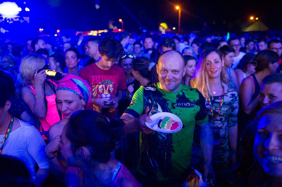 Ostrróda Reggae Festival: publiczność na festiwalu