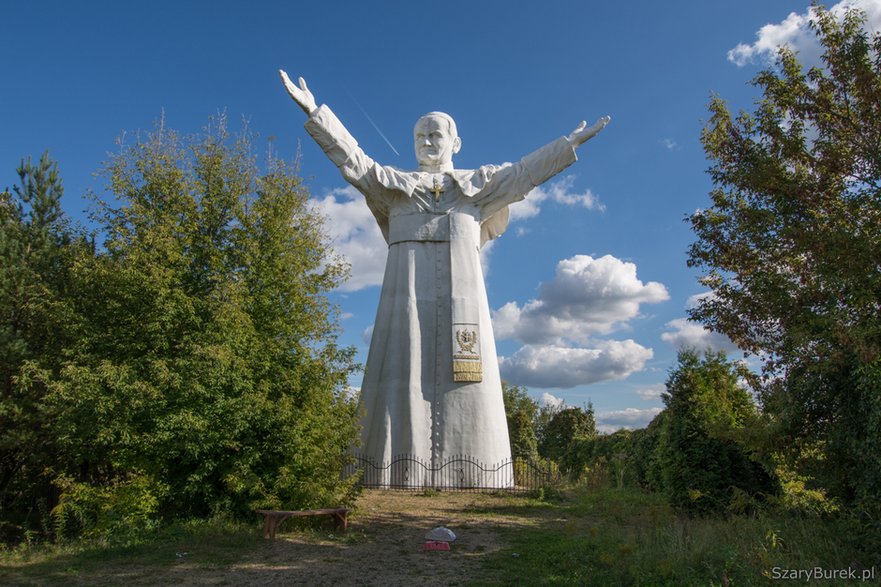 Zdewastowany Park Miniatur Sakralnych, Wrzesień 2022 r.