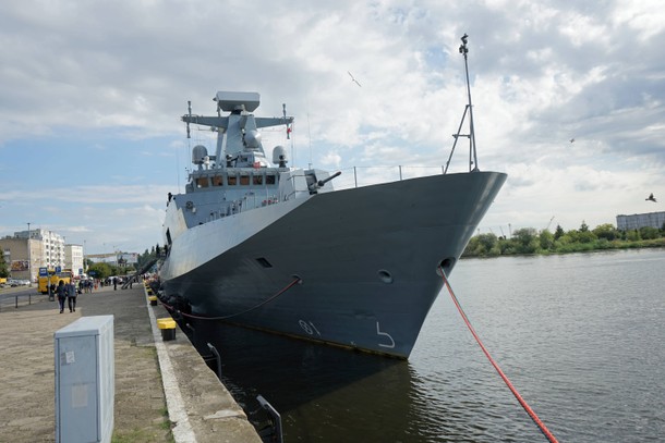 Szczecin, 28.08.2020. ORP Ślązak podczas żeglarskiego pożegnania lata 