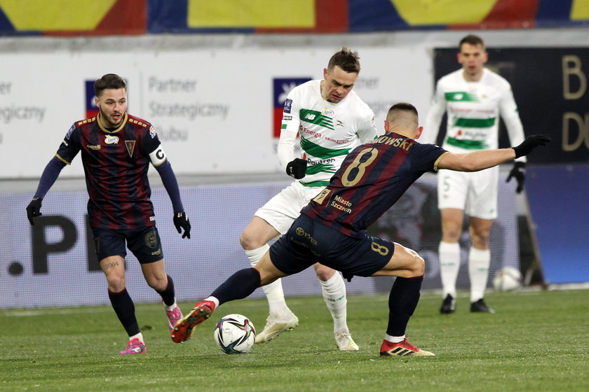 Pilka nozna. PKO Ekstraklasa. Pogon Szczecin - Lechia Gdansk. 19.03.2021