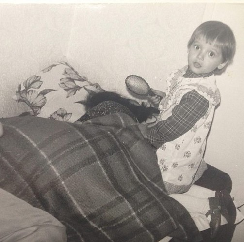 Anna Przybylska na zdjęciach z dzieciństwa