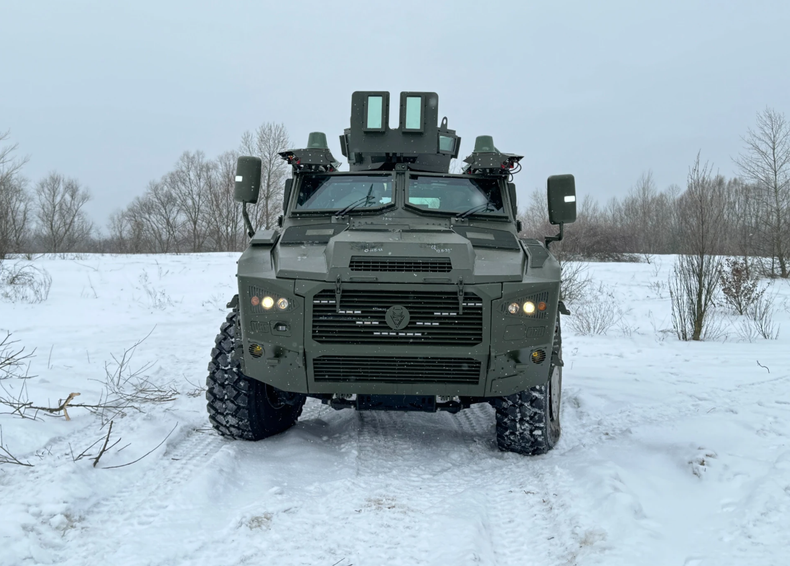 The MAC OWL has been locally adapted and produced in Ukraine through collaboration between Paramount Greece and Ukrainian company MAC HUB. (Image: oboronka.mezha.ua)