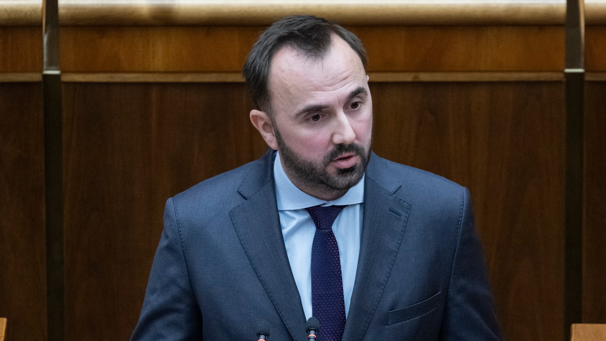 Poslanec parlamentu SR Štefan Kišš (PS).