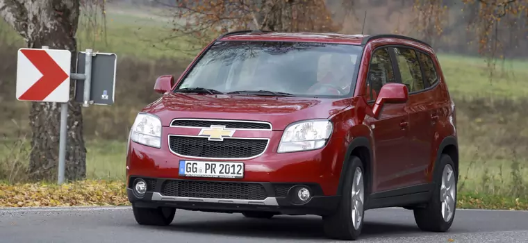 Chevrolet Orlando - tańsza wersja Zafiry