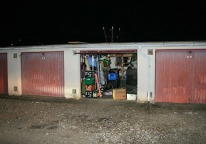 Garaža iz koje je provaljeno