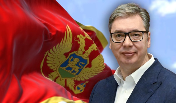 Vučić zastava Crne Gore 