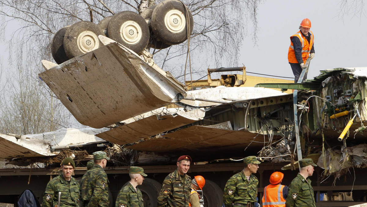 Naczelna Prokuratura Wojskowa poinformowała, iż - zgodnie z informacjami otrzymanymi od strony rosyjskiej - wrak Tu-154M ma zostać zabezpieczony do 10 października.