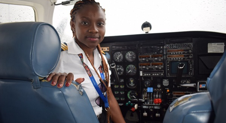 Audrey Esi Swatson, Ghana's youngest female commercial pilot