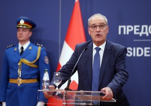 Poseta predsednika Švajcarske Konfederacije Gi Parmelana 