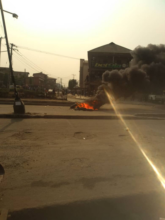 Okada ban sparks violent protest in Lagos (Pulse)