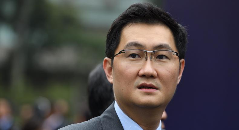 Pony Ma is chief executive of Tencent
