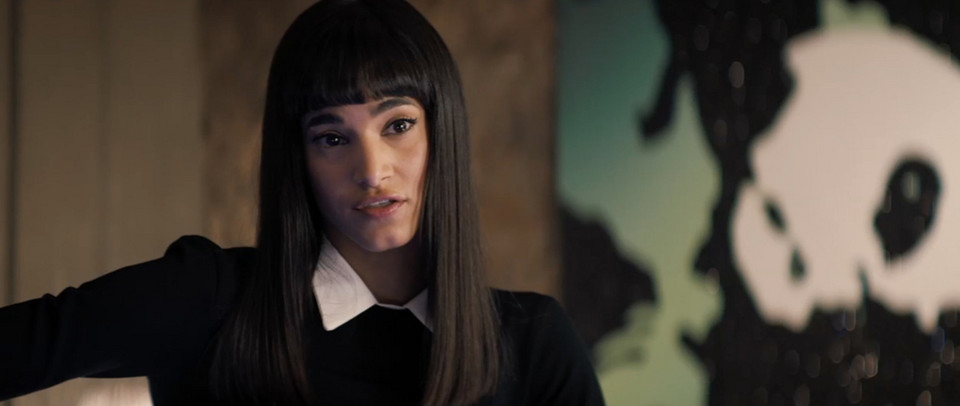 Sofia Boutella w filmie "Kingsman: Tajne służby" (2014)