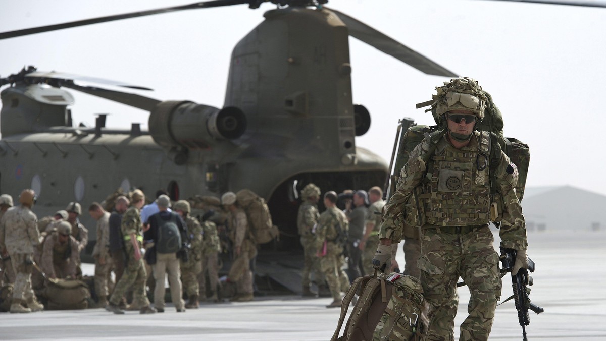 AFGHANISTAN LAST BRITISH TROOPS LEAVE HELMAND PROVINCE