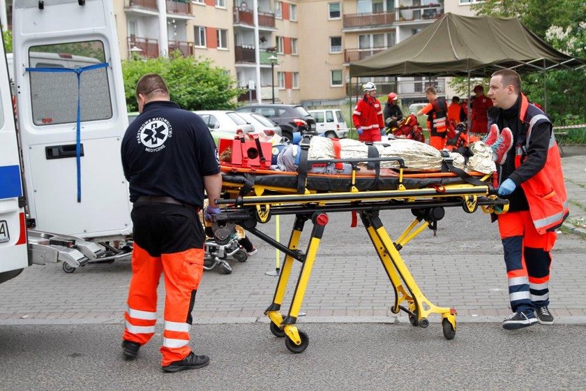 Wybuch brudnej bomby w Opolu. Ćwiczenia służb