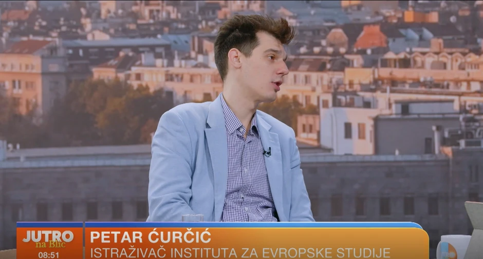 Petar Ćurčić, istraživač Instituta za evropske studije