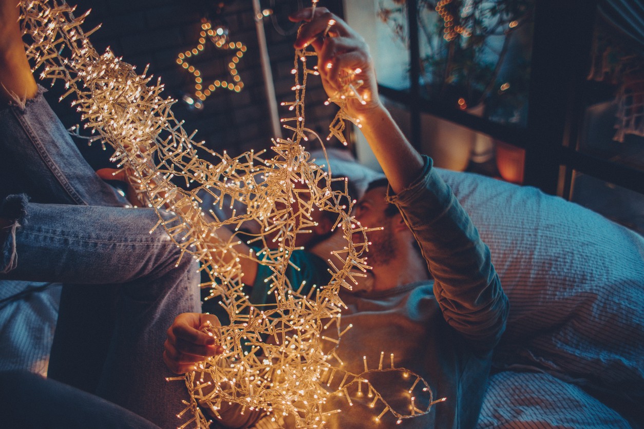 Svetelná reťaz žije počas skladovania vlastným životom.