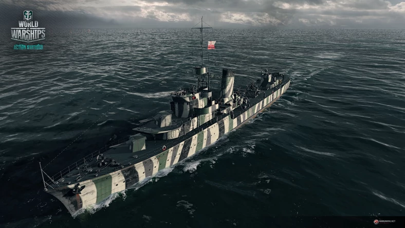 World of Warships - ORP Błyskawica