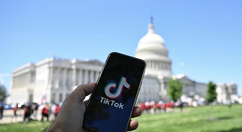 The Senate just passed a multifaceted bill sending foreign aid to US allies and forcing ByteDance to sell TikTok.Celal Gunes/Anadolu via Getty Images