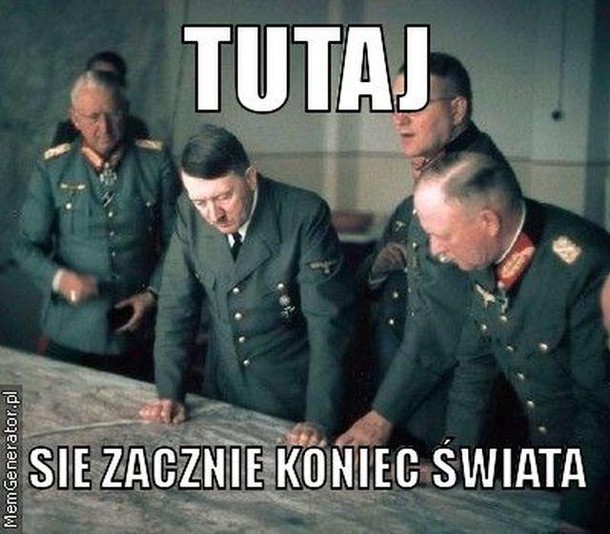 hitler koniec świata memgen