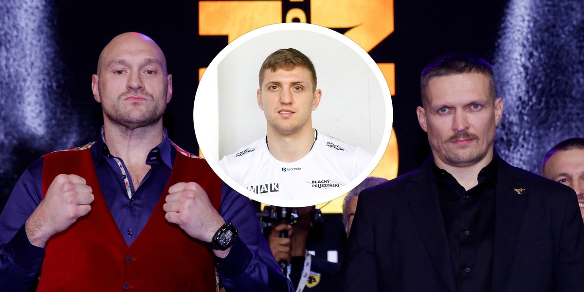 Tyson Fury, Fiodor Czerkaszyn i Ołeksandr Usyk.