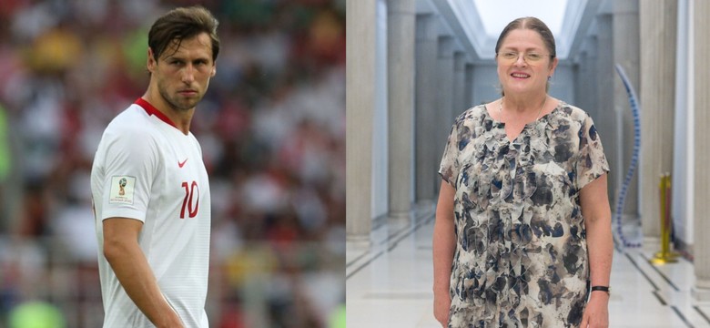 Krystyna Pawłowicz śmieje się z Grzegorza Krychowiaka [FOTO]