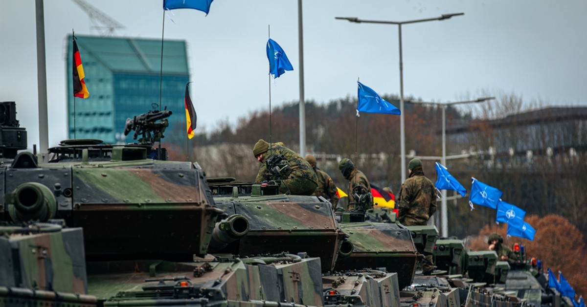 Armie państw NATO w drodze na Ukrainę. Na front jednak nie dojadą