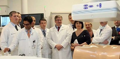 Komorowski na chirurgii plastycznej w USA