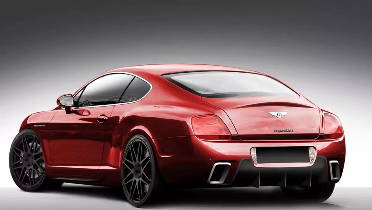 Imperialistyczny Bentley Continental GT