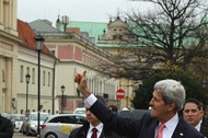 WARSZAWA JOHN KERRY WIZYTA KRAKOWSKIE PRZEDMIEŚCIE