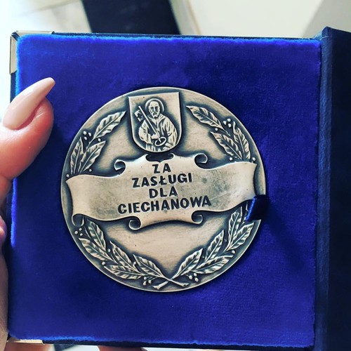 medal Dody 'za zasługi dla Ciechanowa'